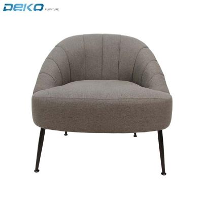 China Modular Modern Style Velvet Fabric Upholstered Accent Chair Armchair For Living Room for sale