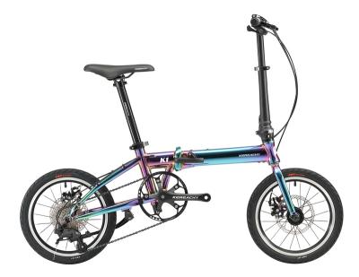 China Hot Small Wheel Aluminum Alloy Folding Bicycle 16 Inch Aluminum Alloy Folding Bicycle for sale