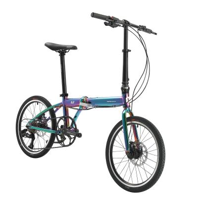 China Aluminum Alloy Bike Leisure Wholesale Casual Folding Adult Bike for sale