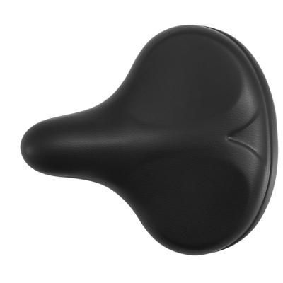 China Factory Price Comfortable PVC Leather Good Performance Non-slip Waterproof Bicycle Saddle For Bicycles for sale