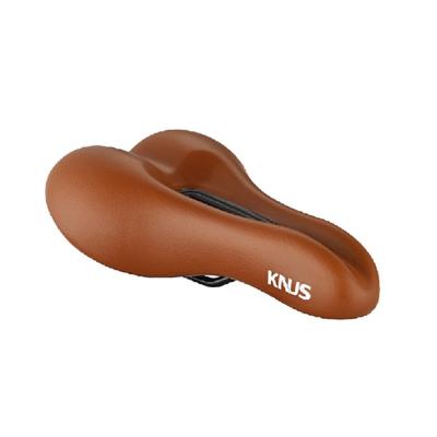 China China supplier comfortable PVC leather non-slip elastic and comfortable bicycle saddle for beach bicycles for sale