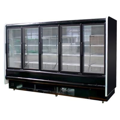 China Single-temperature Factory Price Outlet Metal Supermarket Display Refrigerator Freezers Kitchen Equipment Customized Commercial for sale