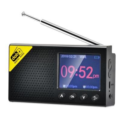 China Portable Earphone AA Battery FM BT PORTABLE DAB Radio for sale