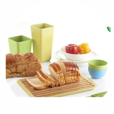 China BIO-DEGRADABLE BAMBOO FIBER TRAY, DISHWASHER SAFE, HEALTHY, for sale