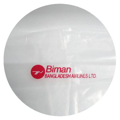 China AIRLINE GARBAGE BAG, PLASTIC MATERIAL WITH WHITE COLOR, CAN DO AS PER CLIENT'S REQUEST for sale