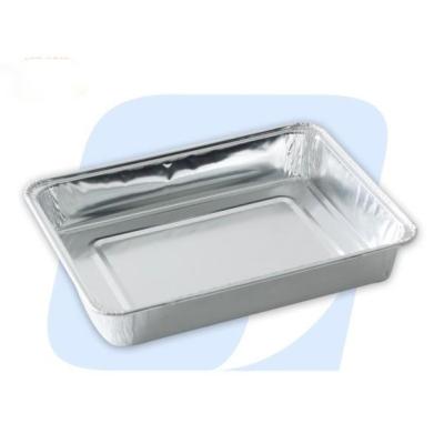 China WRINKLE-WALL ALUMINUM CONTAINER, FOR FOOD, LUNCH BOX, FOOD GRADE, MICROWAVABLE for sale