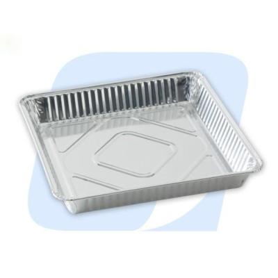 China WRINKLE-WALL ALUMINUM CONTAINER, FOR FOOD, LUNCH BOX, FOOD GRADE, MICROWAVABLE for sale