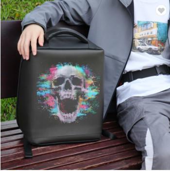 China Mochila de Smart Bluetooth 96x128 HD P3.75 LED con la publicidad de la pantalla de visualización en venta