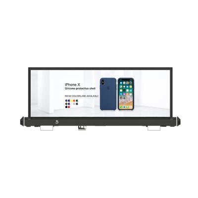 中国 P5アンドロイド/IOSのタクシーの上の広告印960x320mm車の屋根の広告印 販売のため