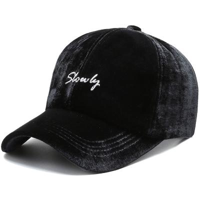 China Velvet JOINT Hats Women Hats Baseball Cap Custom Wholesale Bulk Custom Made for sale