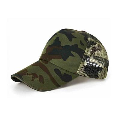 China Custom Embroidered Trucker Hat Men COMMON Hats Caps Camouflage Trucker Hat for sale