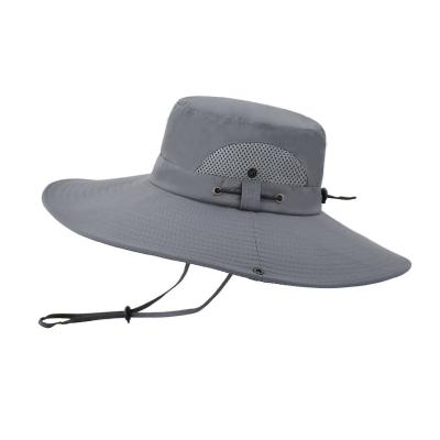 China COMMON Bucket Hats Mens Sports Brim Hats Men Shade Hat Private Label Wide Bucket Hats Custom for sale