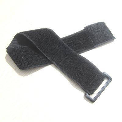 China Sustainable Knitted Hook And Loop Elastic Strap For Wholesale for sale