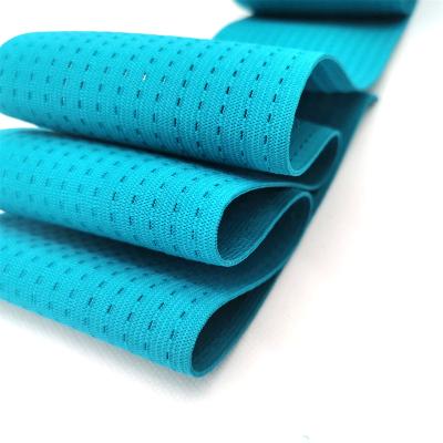 China Breathable Medical Fixed Fitness Mesh Belt Buttonhole Plastic Waistband 10.5CM Elastic Lumbar Spine Elastic Band for sale