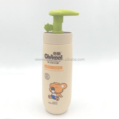 China 350ml Shampoo Shampoo Bottle Pe Baby Lotion Bottle for sale