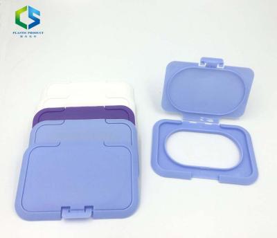 China Non Spill Manufacturer PP Colorful Lid For Wet Wipe Lid Wet Wipe Packaging for sale