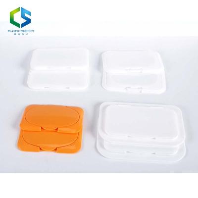 China Plastic Baby Cloth Cover Wet Flip Cleaning Lid For Wet Cloth for sale