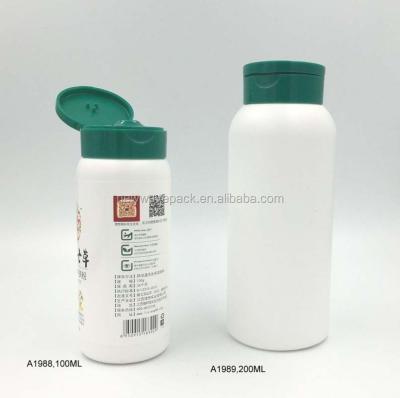 China BEAUTY PACKAGING 100ML Talcum Powder Plastic Bottle for sale