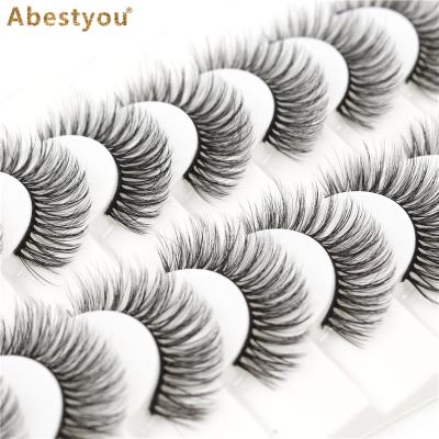 China SPARK Abestyou full volume NEW 8pairs lashes lashes 12-20mm length makeup lashes fluffy premium artificial mink lashes for sale