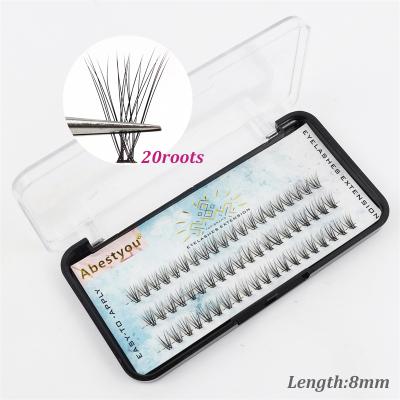 China Abestyou 0.07mm Different Natural Eyelashes Ready To Ship for sale