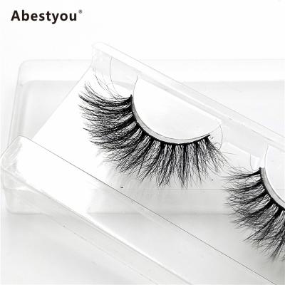 China Abestyou 3d mink eyelashes seller private label mink eyelashes natural long eyelashes cheap for sale