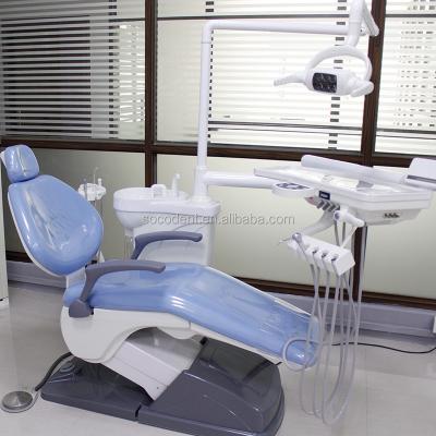 China PU LEATHER SOCO economical dental chair unit / cheap dental fona 1000c new product with PU LEATHER for sale