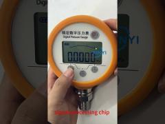 high accuracy digital pressure gauge 4-20ma with five digit display