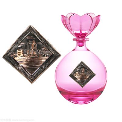 China 2021 barcode design low moq 3d perfume label perfume private label perfume designer low logo for sale