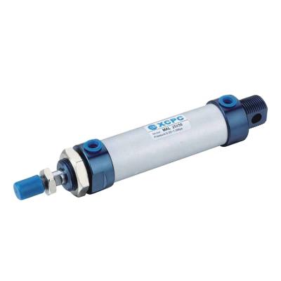 China China Factory Aluminum Alloy Adjustable Stroke Single Action Mini MAL Pneumatic Cylinder Magnetic Air for sale