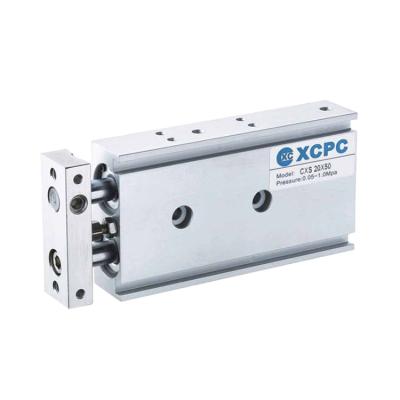 China Hotels Best Supplier CXS Series CXSM20X50 With Double Shaft Magnet Double Action Pneumatic Cylinder for sale