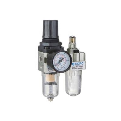 China Building Material Stores XAC 2000 3000 Series Air Filter Regulator Oiler Combination for sale