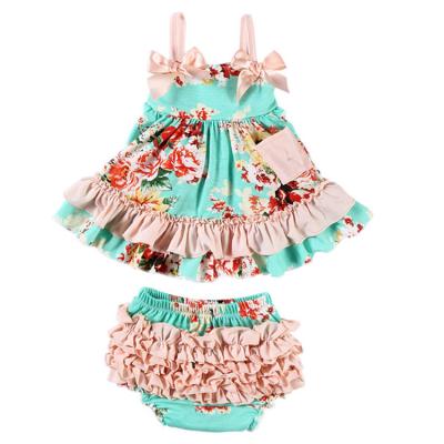 China Top + Pant Set Sets New Condole Belt Floral Baby Climbing Suit is a two piece baby climbing suit for sale