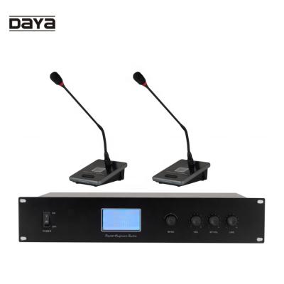 China Clear Sound DAYA DX-6011 Large Conference Digital Voting Video Tracking Conference System Conference Microphone System for sale