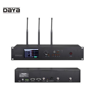 China Clear Sound DAYA ZW-3000 Professional vissonic Desktop Wireless with screen Gooseneck Conference Microphone System for video Meeting host for sale