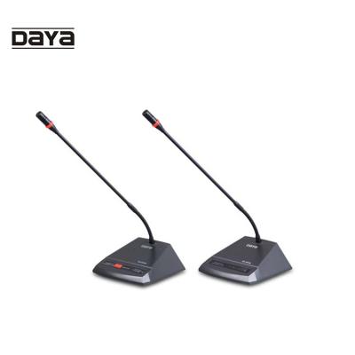 China Wholesale Clear Sound DAYA B-200 Professional Condenser Audio Conference System Gooseneck Cable Speaker and Delegate Unit for sale