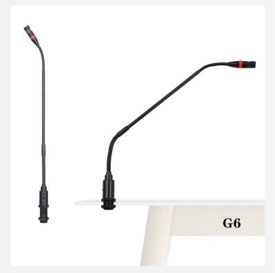 China Wholesale Clear Sound Flexible Stand With Dynamic Desktop Desktop AV Clip On Gooseneck Conference System Cable Microphone for sale