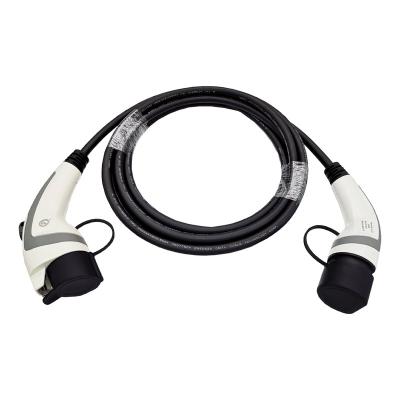 China Single Type - 2 To Type 1 J1772 Ev Charging Cable 32a 16a 3.7kw 7.4kw For Electric Car for sale