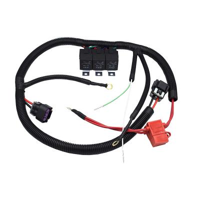 China Factory Price Automobile Automotive Control ECU Custom High Quality Material Electric Fan Cable Wire Harness Kit for sale