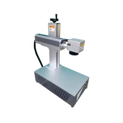 China Air Cooled Laser Metal Engraving Machine 20w 30W 50W Fiber Laser Marking Machine For Stainless Steel Marking Machine Price for sale