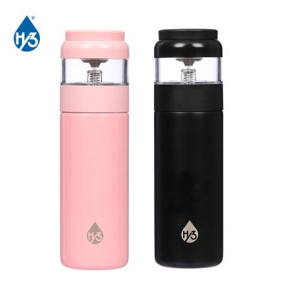 China PORTABLE Hot Hy3 Stainless Steel Drinking Flask Hot Bottle With Tea Coffee Pot With Infuser Thermos Prices for sale