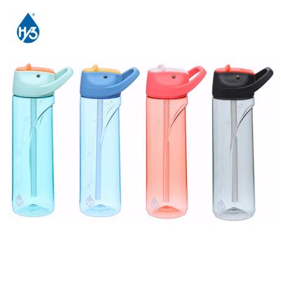 China Sustainable Custom Logo 24oz Slide Silicone Sip Water Bottle Sports for sale