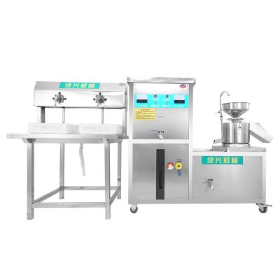 China Tofu Tofu Press Making Machine Automatic Commercial Soybean Milk Jelly Bean Curd Tofu Pudding Machine Maker Soy Milk Making Machine for sale