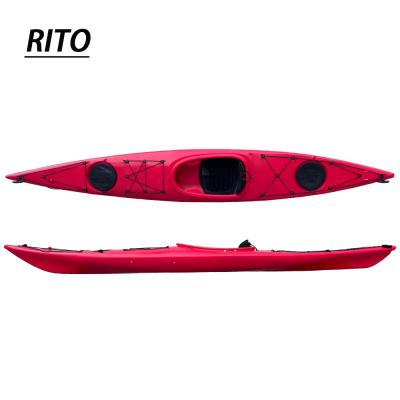 China Fishing Kayak Touring Kayak Kids Kids Plastic Tourism Sit In The Sea Kayak For Sale for sale