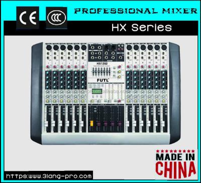 China Professional USB Sound DJ Mixer HX Series 12 Channel 12 Channel Portable Audio Line Console for sale