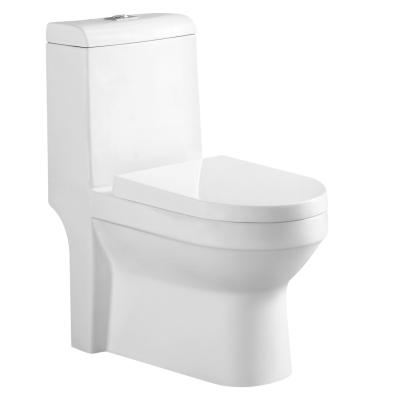 China Double-Flux 870 China Manufacturer Cheap Siphonic One Piece Toilet for sale