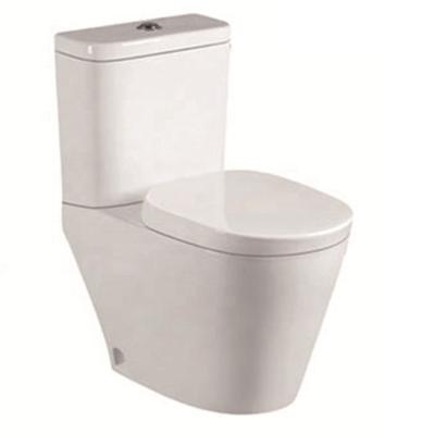 China Sanitary Flush Dual Flush Double Flush Double Flush China Ware WC Bathroom White Ceramic Washdown Two Pieces Toilet for sale