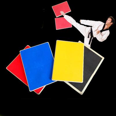 China Taekwondo Breaking Board For Sale Taekwondo Plastic Board Martial Art Rebreakable Board for sale