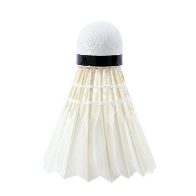 China Durable Duck Feather 6 In 1 Training Entertainment Shuttlecock Badminton for sale