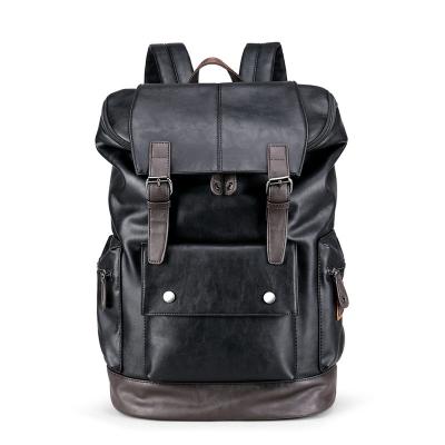 China Other Travel School Bag Fashion Outdoor Bag New Smooth Stylish Backpacks Pack Waterproof Men Genuine Leather Backpack Custom Made for sale