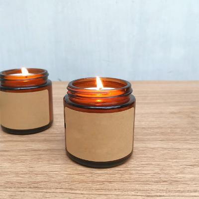 China Gift & Craft 50ml empty candle glass jar with sealed silver metal lid candle jars for candle making for sale